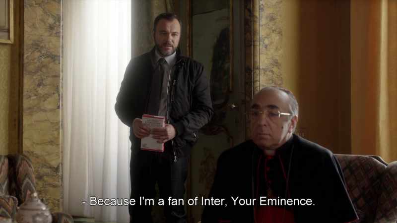 Because I'm a fan of inter, your eminence