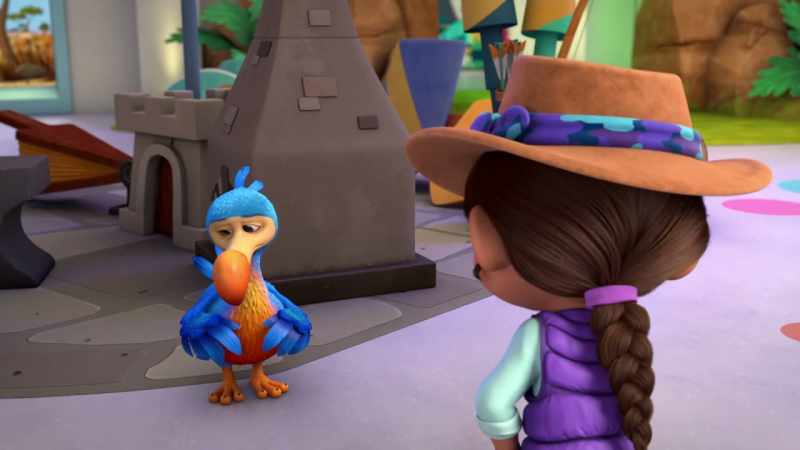 Because I'm a flightless bird. I just flap my wings for effect