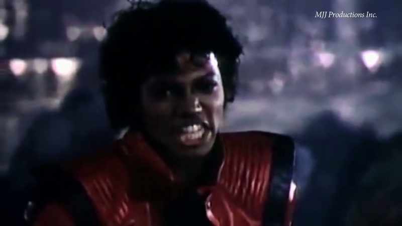 �� Because this is thriller thriller night ♪