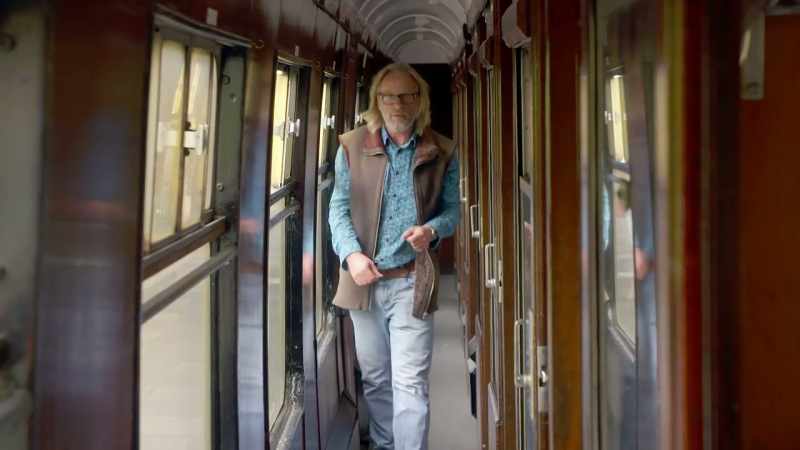 Because it was him who came up with the corridor coach