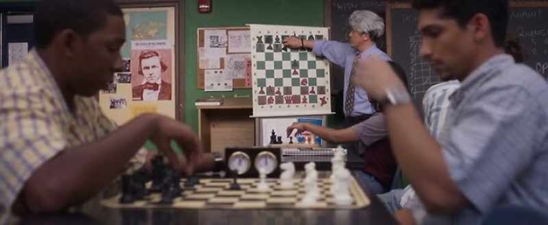 Because now, morphy brilliantly plays the knight and takes