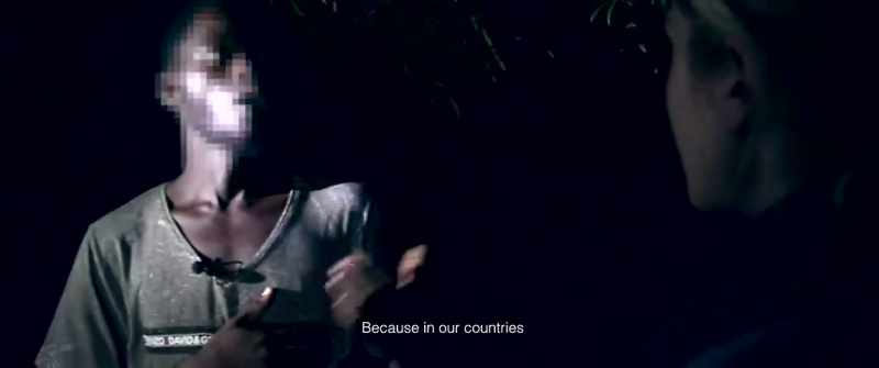 Because of.... you know, in our country is so difficult to have a visa