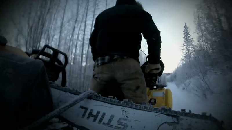 Because of that, we use snow machines