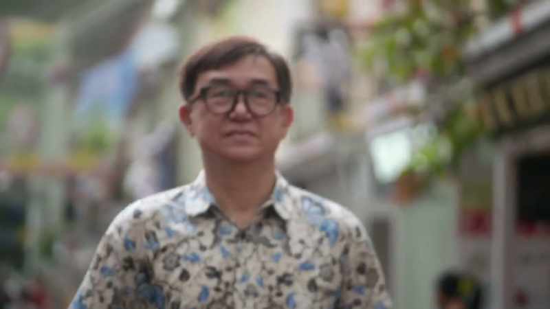 Because he remembers when many singaporeans