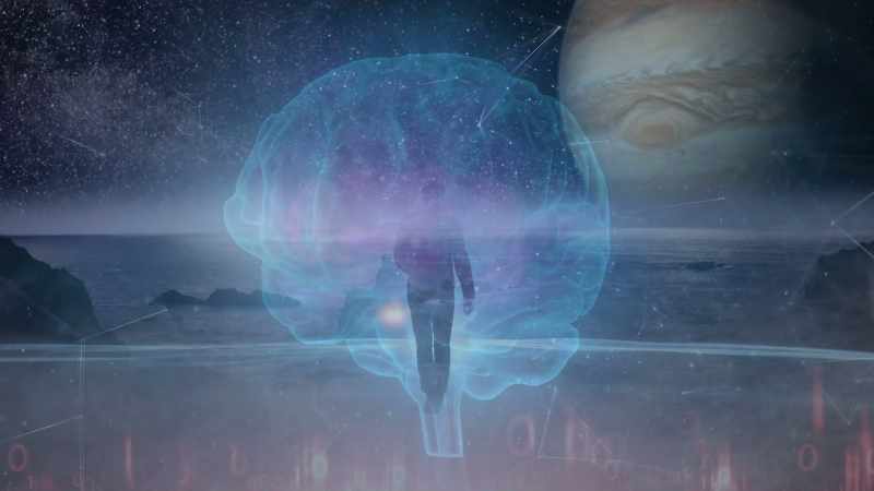 Because the brain is now engaged