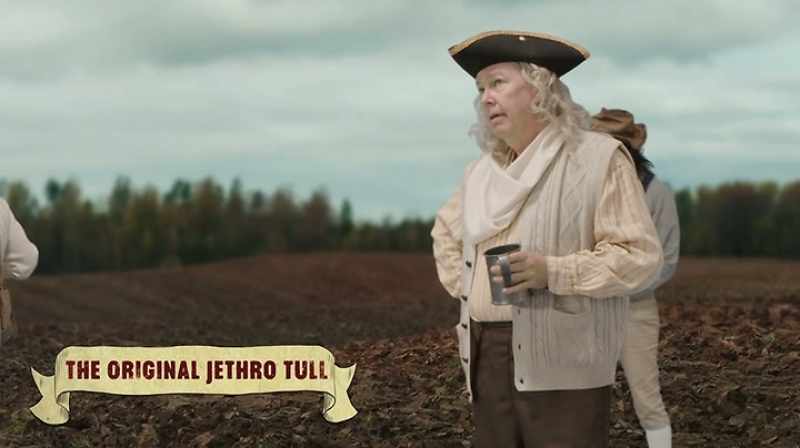 Because the original jethro tull was also a rock star