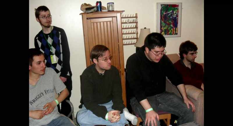 Because they were having video games online