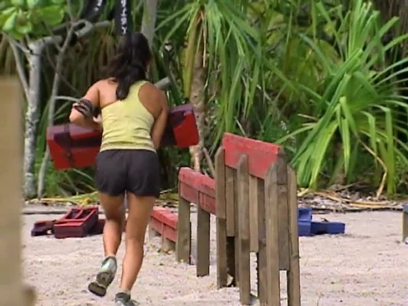 BECKY TAKES A BAD FALL
