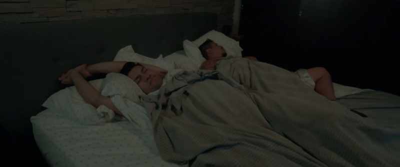 (bedding rustling) (Alex exhaling)