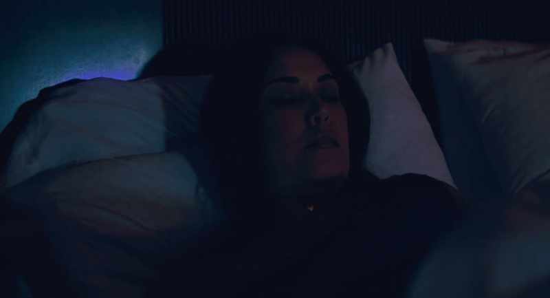(Bedding rustling) (Crickets chirping)