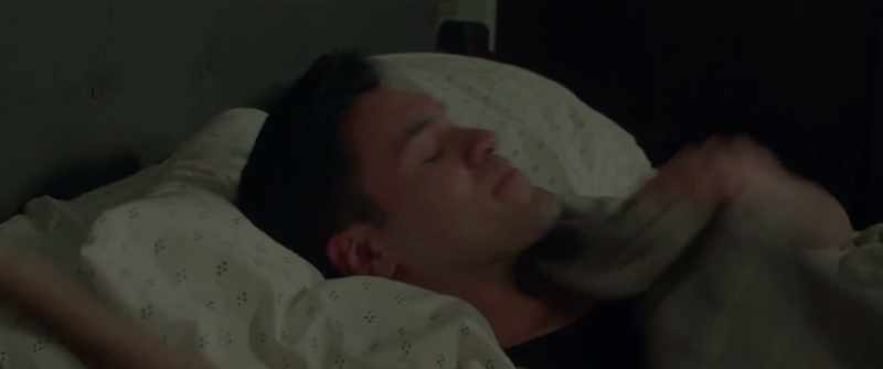 (bedding rustling)