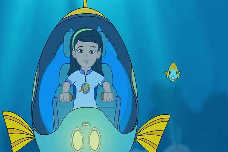 [beeps] -[computer] Swimmer sense initiated