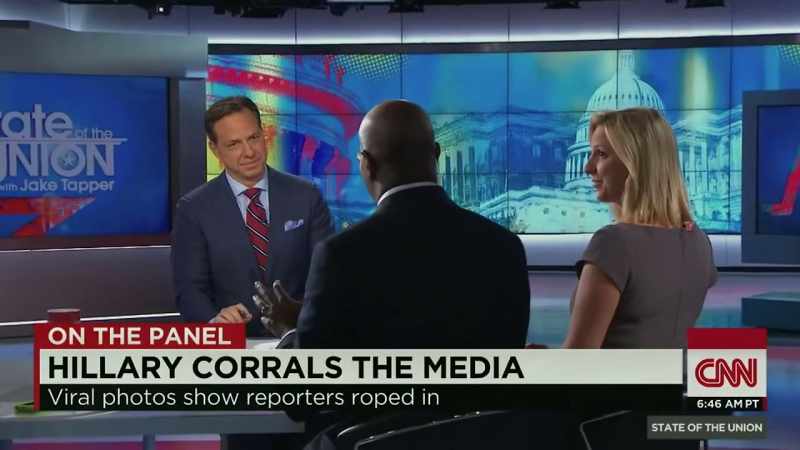 Before you could say she's not talking to reporters
