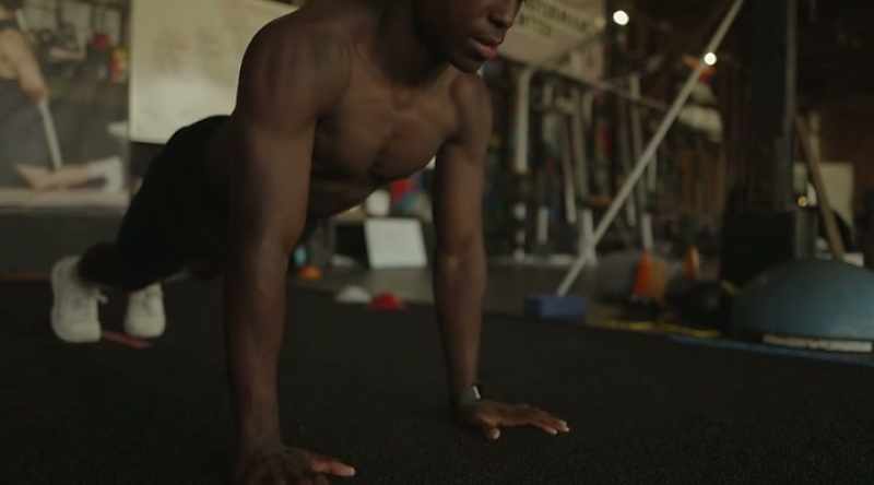 Before you go to bed, for me it was 50 pushups