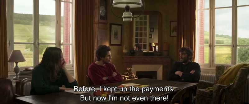 Before, I kept up the payments. But now I'm not even there