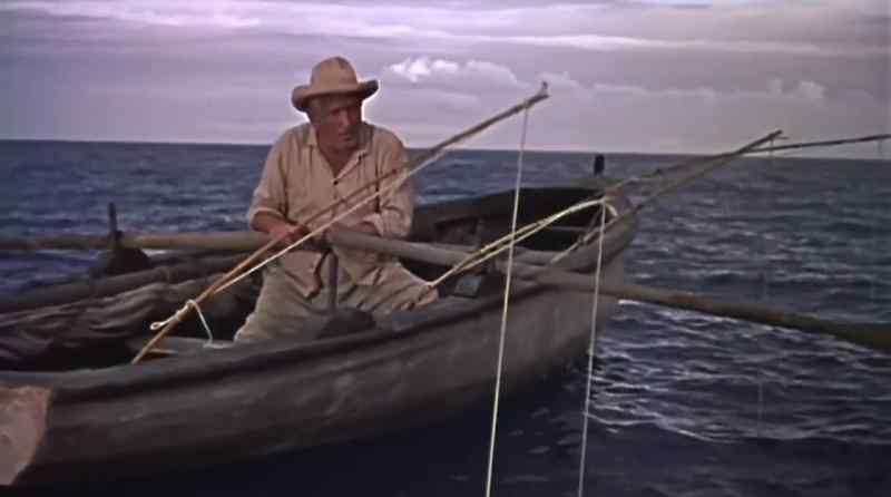 Before it was light, he had his baits out and was drifting with the current