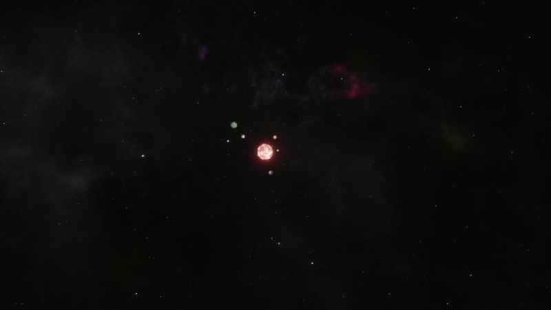 Before you know it, you're in the planetary system of a distant star