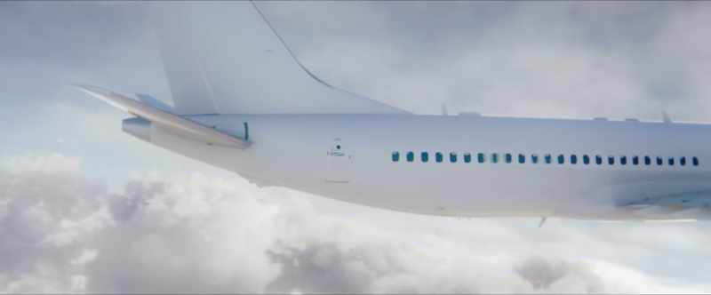 Before the first crash, the pilot began a fight