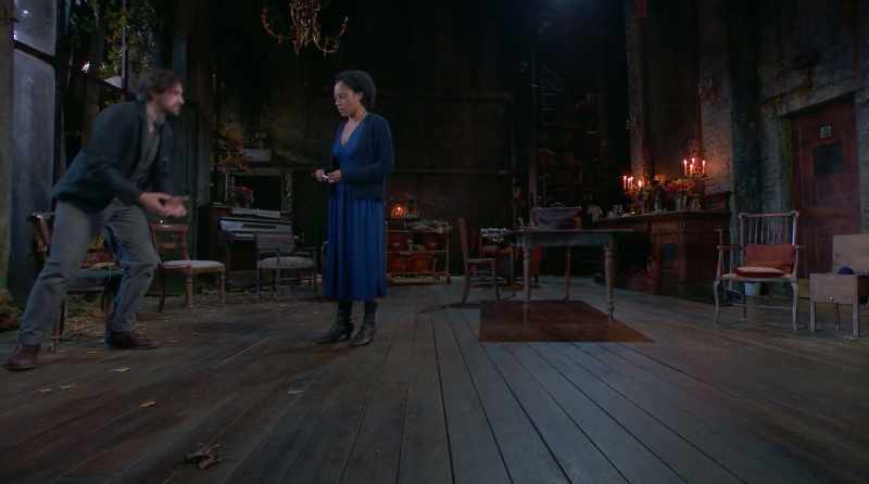 Before Uncle Vanya comes? Just to... say goodbye?