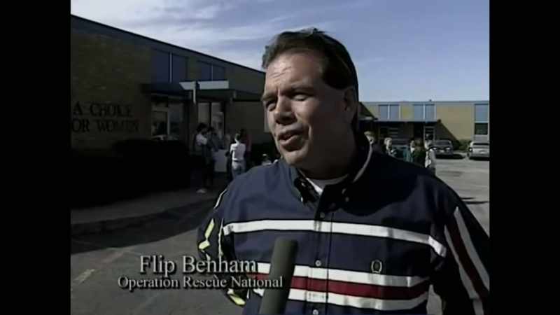 Behind me here is an abortion mill