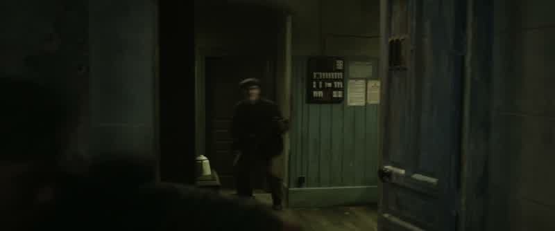 Behind the jail!