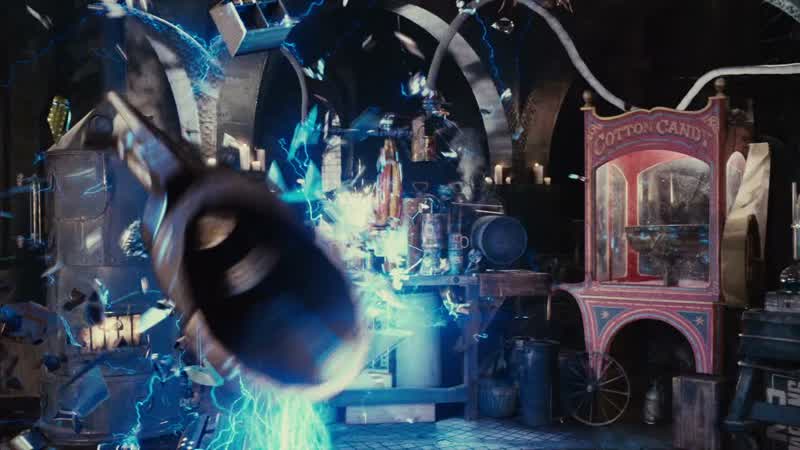 Behold my glorious Smurf magic machine!