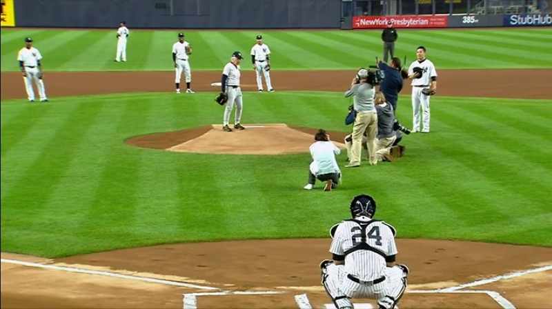 Being able to pitch at Yankee Stadium