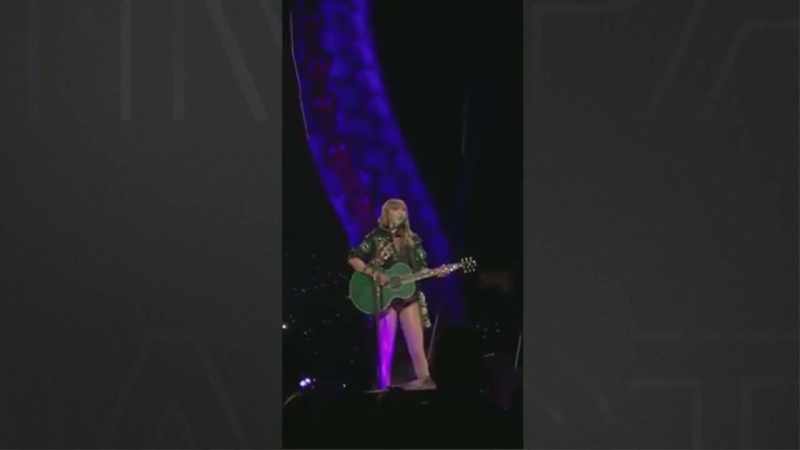 Being that close to her and seeing her