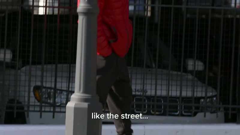 Being in the streets is easy for us