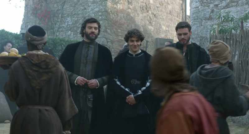 Being jailed for treason and facing execution