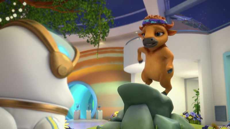 Being light on my hooves helps me not break things when I'm stompin' around