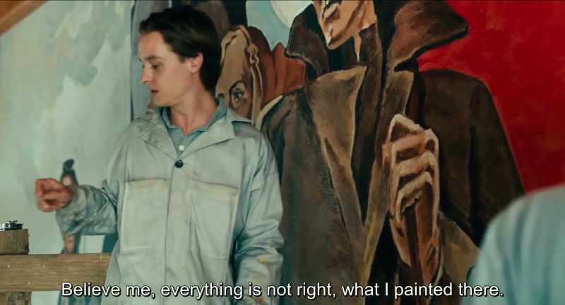 Believe me, it's all wrong, what I painted there