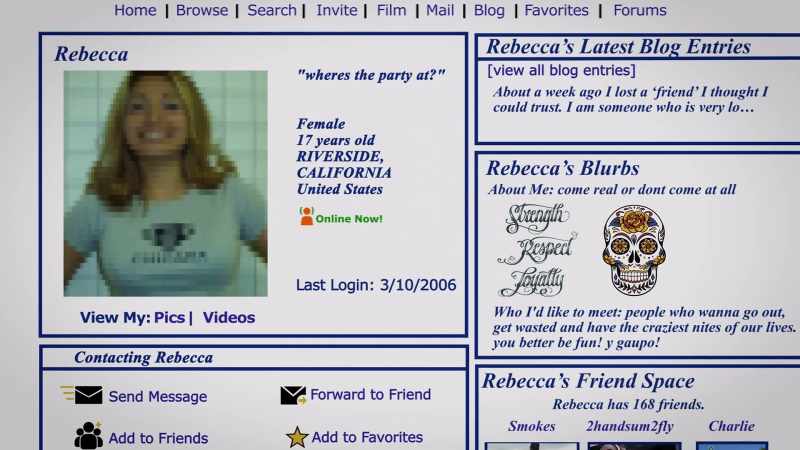 [Belinda] Rebecca just wasn't getting us enough hits