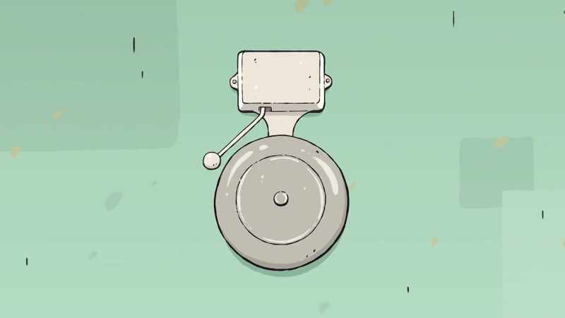 [bell ringing]