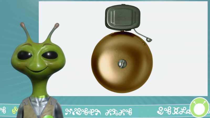 Bell speaks only in one incredibly loud note