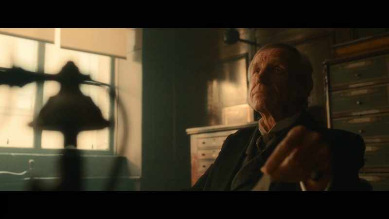 [bell tolling in distance] - [indistinct conversations]