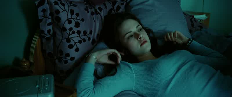 BELLA About three things I was absolutely positiveFirstEdward was a vampireSecondthere was a part of himand I didn't know how dominant that part might beHORN HONKS TWICEthat thirsted for my bloodAnd