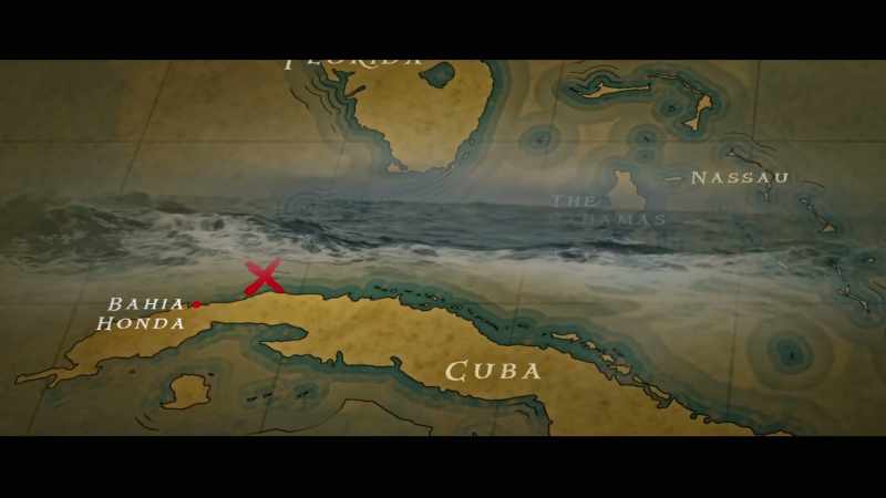 Bellamy and Williams set out along the Cuban coast