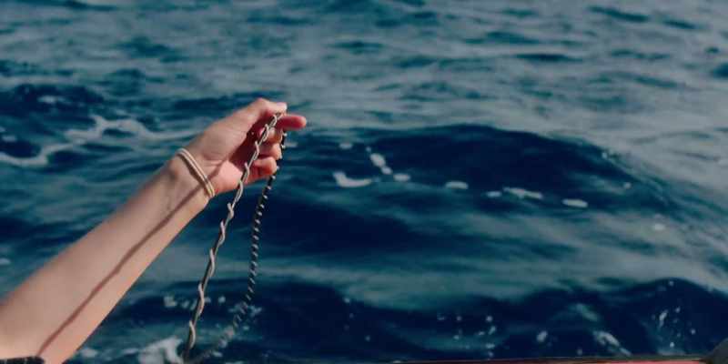Below the surface, a song can be heard