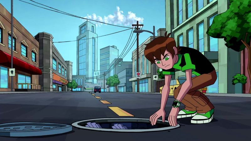 >> Ben: VILGAX'S HOLOGRAMS CAME