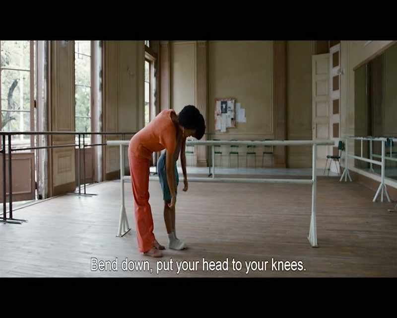 Bend down, put your head to your knees