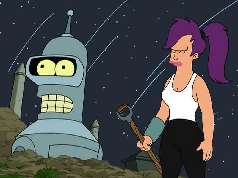 Bender, I think Fry needs a moment alone