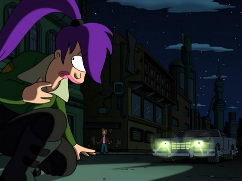 Bender, no! - Fry, stay back!