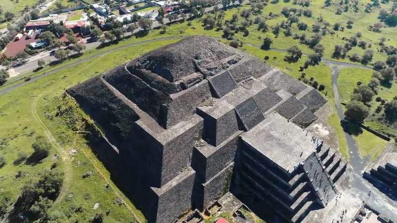 Beneath one of the city's largest structures