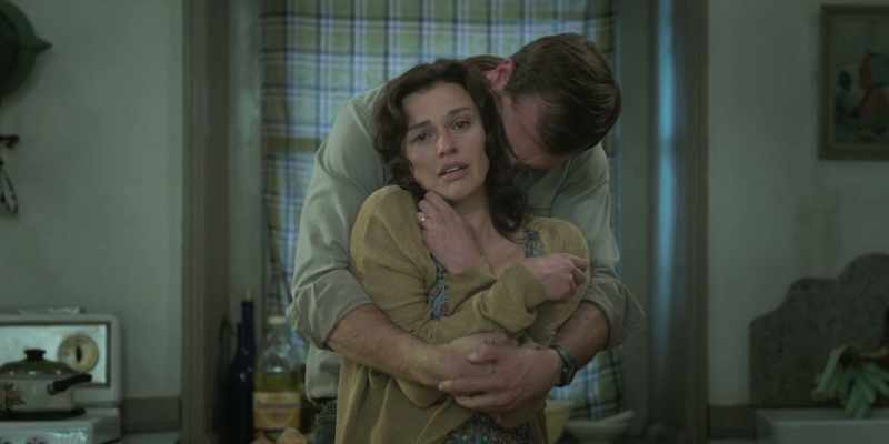 Bereaved woman