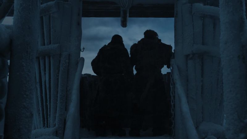 BERIC: It's a long way down
