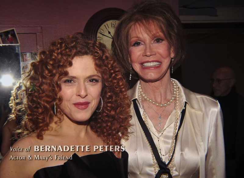 BERNADETTE: Her work as a comedian was unparalleled
