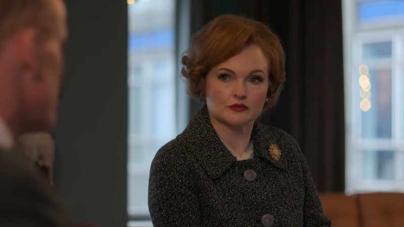 Beryl, kindly phone Marcia Bell's agent