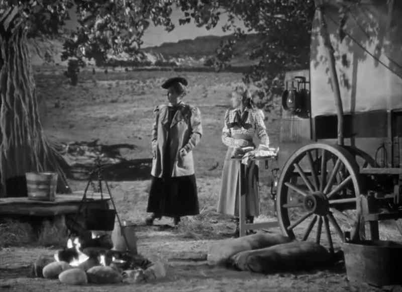 (Bessie) Better get some wood for the fire