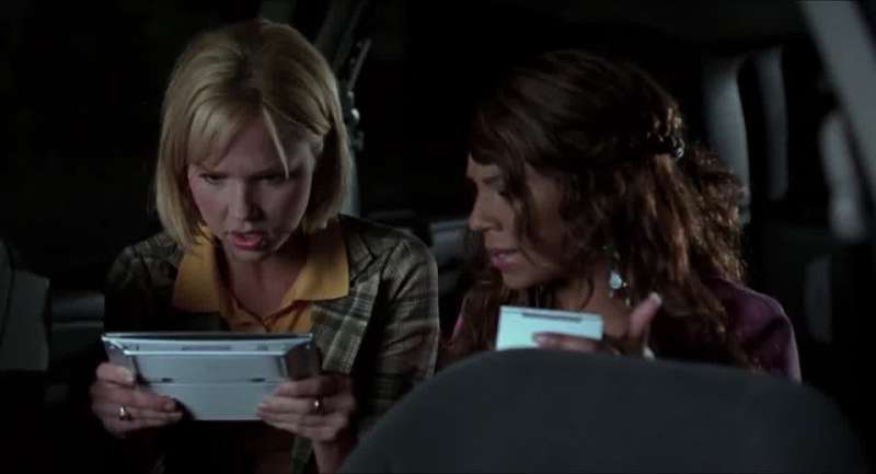 Beth's still in the truck